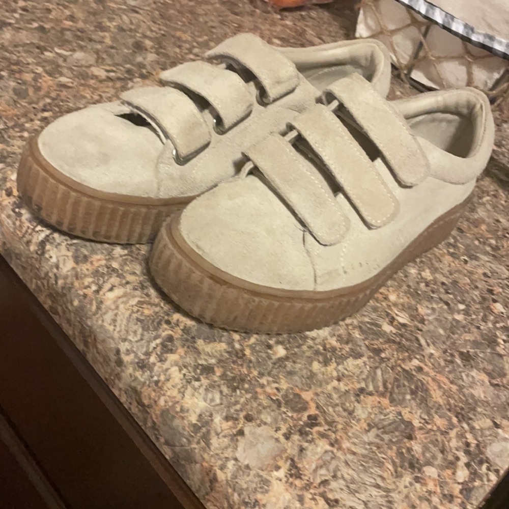 UO Velcro platform sneakers